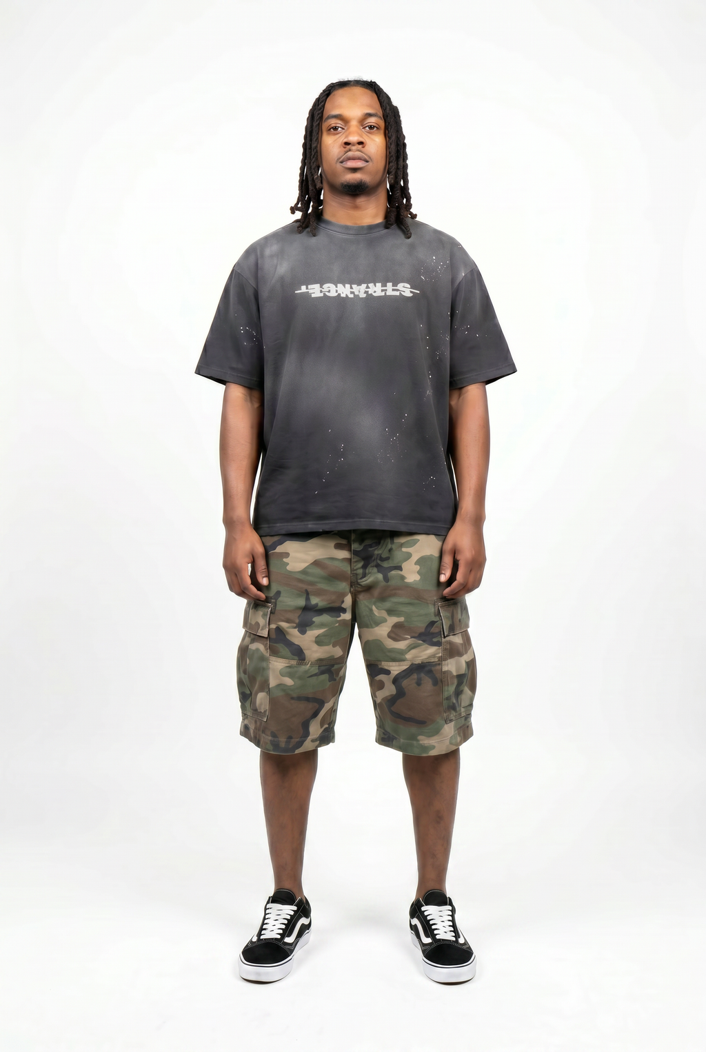 Strange “Distressed Tee”