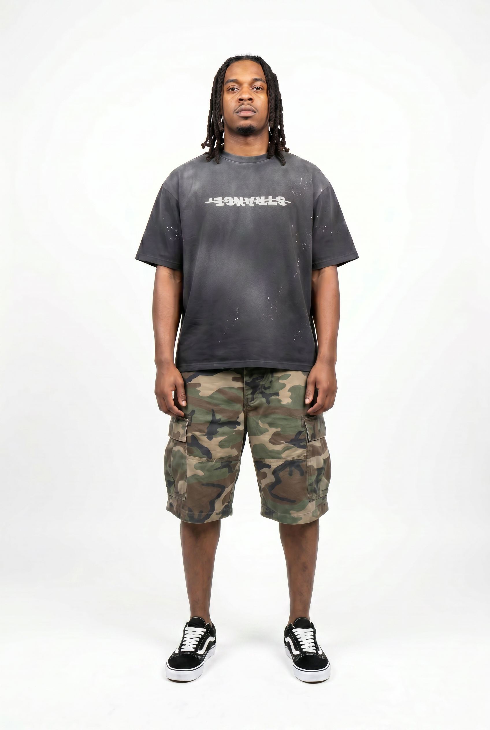 Strange “Distressed Tee”